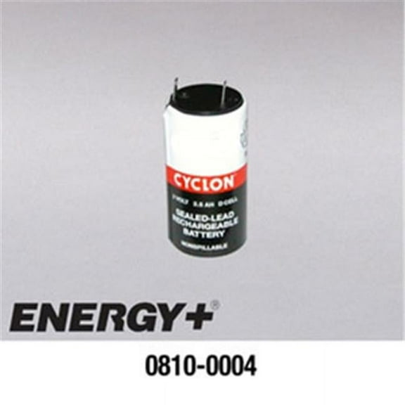 FedCo Batteries Compatible with  EnerSys 0810-0004 Cyclon D Cell Battery For High Reliability Applications