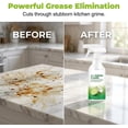 thumbnail image 2 of Kitchen Cleaner Spray - Lemon Scented All-Purpose Countertop Degreaser - No-Rinse Formula Safe for Food-Prep Surfaces - Heavy Duty Grease Remover for Tile, Glass, and Granite, 2 of 7