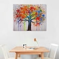 thumbnail image 2 of COMIO  Tree Canvas Wall Art for Living Room, Graffiti Landscape Wall Decor for Bedroom, Banksy Print Painting, Abstract Picture Decoration, 2 of 4
