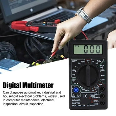 SSKFHGI DT830B Multifunctional Portable LCD Digital Multimeter Amp Tester Volt Ohm