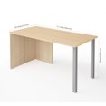 thumbnail image 2 of Bestar i3 Plus Table avec pattes de métal, 2 of 2