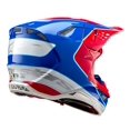 thumbnail image 2 of Alpinestars Supertech S-M10 Bale Helmet (XX-Large, Bright Red/Blue Glossy), 2 of 7