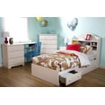 thumbnail image 4 of South Shore Summer Breeze Twin Bookcase Headboard, 4 of 7