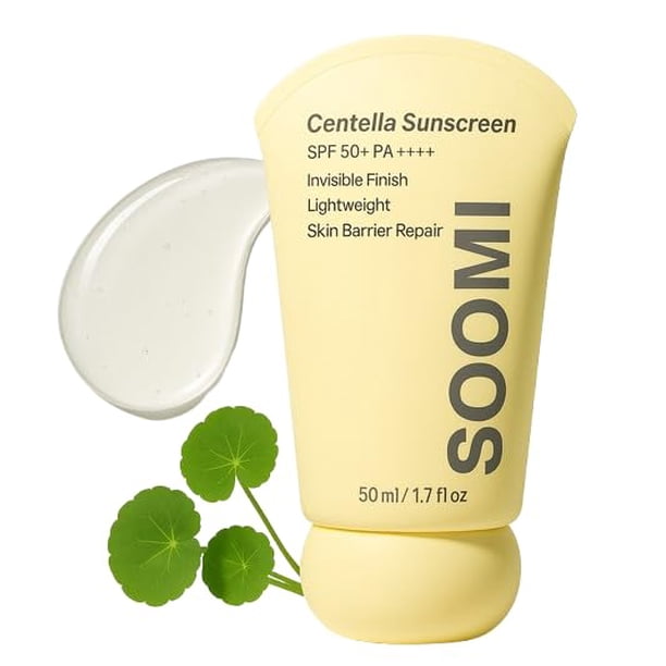 Protector solar Soomi Skin Centella SPF 50 50 ml para piel sensible
