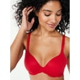 thumbnail image 4 of Joyspun Women's Smoothing T-Shirt Bra, Sizes 34B to 42DD, 4 of 7