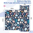 thumbnail image 5 of Pioneer Flower Floral Print Pattern Toddler Nap Mats for Kids Preschool,Sleeping Mat Bag or Kids,Toddler Sleeping Bag,Toddler Nap Mat or Daycare, 5 of 6