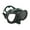 WHITE/BLACK/GREEN, variant on Mares Spyder SF Scuba Diving Snorkeling Mask