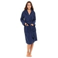 thumbnail image 6 of Women 100% Luxury Terry Shawl Cotton Hooded Toweling Bathrobe Spa, 6 of 7