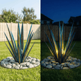 thumbnail image 3 of Unbranded Garden Statue 25.9 in Rustic Lighted Agave Artificial Plants Garden Statues, UV Resistant, 3 of 8