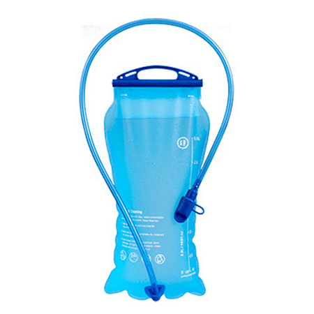 

Soft Flask Foldable Running Hydration Flask Soft Collapsible Water Bottle for Hydration Pack Cycling Marathon Running Hiking Blue 3.0L