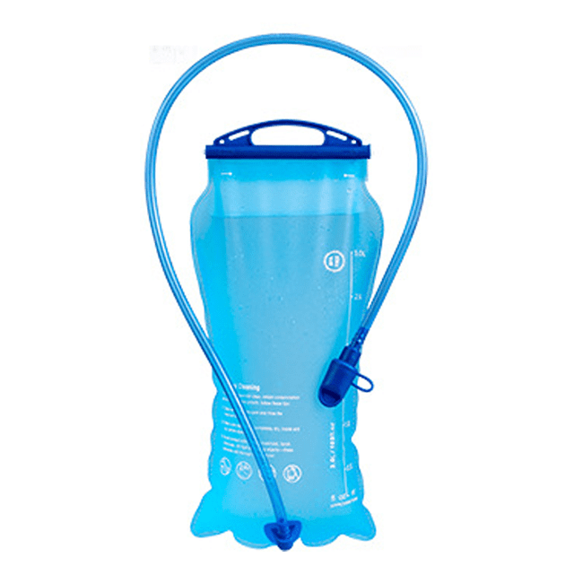 Botella de agua blanda | Encoge mientras bebes frasco blando para paquete de hidratación | Botella de agua plegable ideal