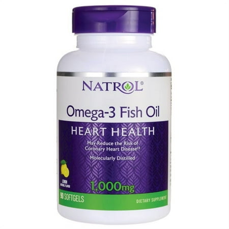 UPC 047469009281 product image for Natrol Omega-3 Fish Oil Softgels  Lemon  1000 Mg  90 Ct | upcitemdb.com