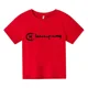 thumbnail image 5 of Camiseta de algodón de verano para niños y niñas de 3 a 14 años, manga corta, ropa informal estampada, camisetas para niños, 5 of 5