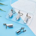 thumbnail image 4 of 5 Pcs Guide d'Extension d'Ongles Réutilisable Ajustable table Française Forme d'Ongle en Argent pour Construction d'Ongles en Gel Poly UV, 4 of 6
