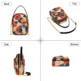 thumbnail image 3 of FORMRS Crossbody Bag for Women Quilted Travel Shoulder Cell Phone Purse with Chain Strap Handbag, Flowers Pattern, 3 of 7