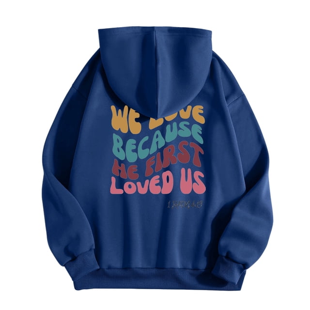 WEAIXIMIUNG Chandails en Molleton Grande Taille pour Femmes 3X Sweat à Capuche Décontracté Col Rond Imprimé Lettres Anglaises