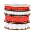 thumbnail image 4 of 4 rollos de cinta de corazón para envolver regalos de 0,8 cm y 1,5 cm (16,4 pies), cinta roja y blanca de Valentín para decoración del hogar, cump, 4 of 9