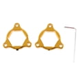 thumbnail image 2 of jinwen 22mm Motorcycle CNC Front Hexagon Fork Preload Adjusters Universal Gold, 2 of 8