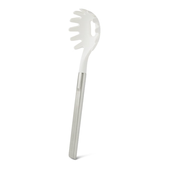Thyme & Table Supreme White Pasta Spoon with Silicone Head