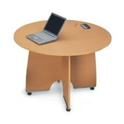 OFM 43" Round conference Table in Maple