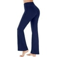 thumbnail image 3 of Outfmvch Yoga Pants Butt Lifting Leggings for Women Workout Leggings for Women Fleece Pants Women Pants Stretchy Pants for Women Leggings with Pockets for Women Blue Xl, 3 of 4