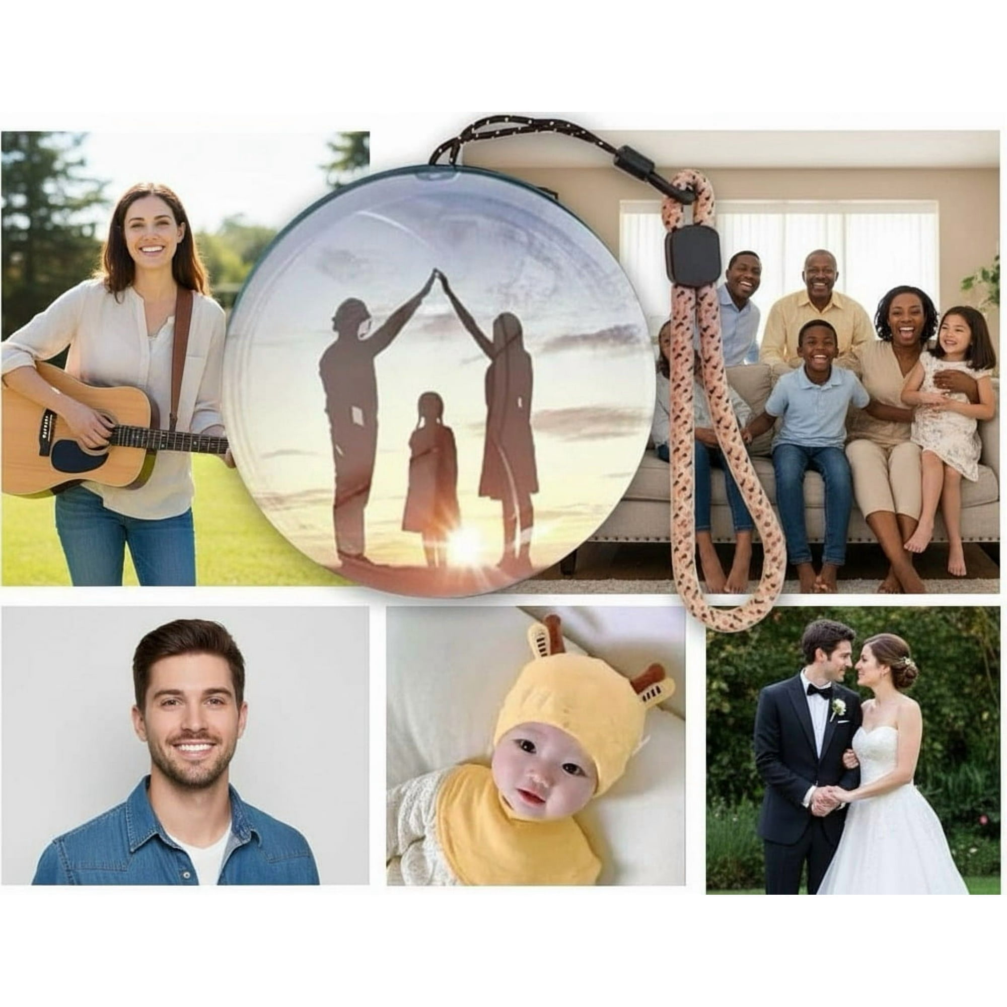 Crystal Ball Video Player - 2.7 Inch Memory Sphere, 2.7 Inch Crystal