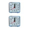 thumbnail image 1 of Wosthever Pointer Alarm Clock Square Wake Up School Portable Decor Battery Timer Morning Timing Cooking Bedside Operated Table azul 2Conjunto, 1 of 6