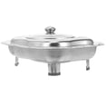 thumbnail image 2 of Poêle à Buffet en Acier Inoxydable Résistante à la Chaleur, Récipient Alimentaire pour Cantine, 2 of 9