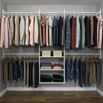 thumbnail image 6 of Easy Track Rb1448 Starter Closet Kit, White, 6 of 6