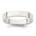 thumbnail image 1 of Chisel QWFB040-9 Bande Plate en Argent Sterling 4 mm, Taille 9, 1 of 3