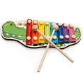 thumbnail image 2 of Cheers Wooden Hand Knock Musical Animal Xylophone 8 Keys Instrument Percussion Kids Toy, 2 of 2