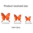 thumbnail image 1 of Pegatinas de pared decorativas para el hogar, con diseño de mariposas en blanco y negro, 3D, huecas, de PVC, para sala de estar y habitación de niños, 1 of 5