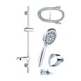 thumbnail image 1 of Oakbrook 4907184 Chrome 3 Settings Showerhead with Slide Bar - 1.8 gpm, 1 of 1