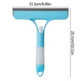 thumbnail image 4 of Fnyoxu Glass Cleaning Tool Household Tool Washing Mirror Water Window Wiper Silicone Scraper Cleaning Window Spray Brush Scraper, 4 of 9