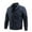 Dark Blue, variant on IYTR Men's Style Lightweight Stand Collar Long Sleeve Full Zip Up Windproof Jacket Coat with Zipper Pockets Dark Blue M