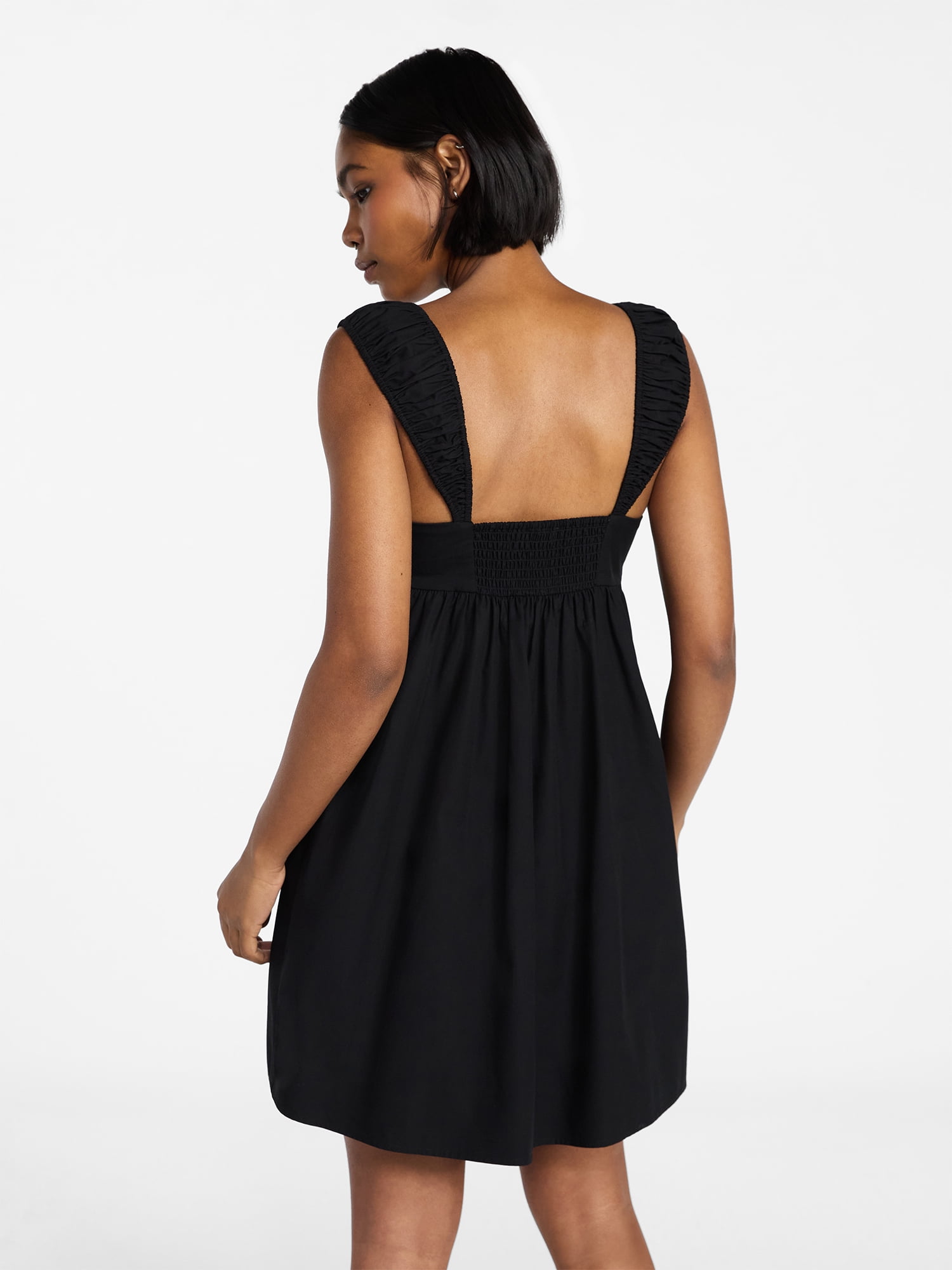 No Boundaries Poplin Dress, Women's XXS-XXL