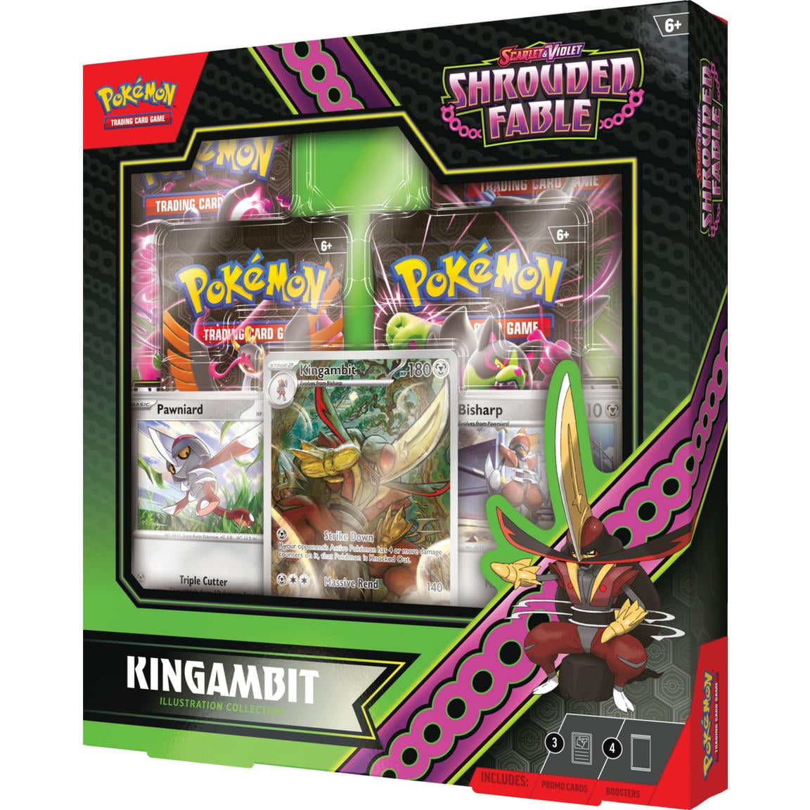 Pokemon Trading Card Games Scarlet & Violet 6.5 Kingambit Illustration Collection