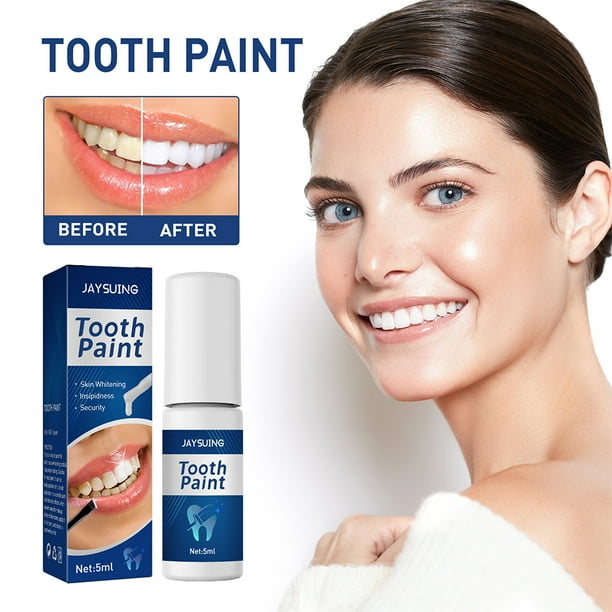 Teeth Whitening Paint, Instant Cosmetic Tooth Paint, Tooth Polish