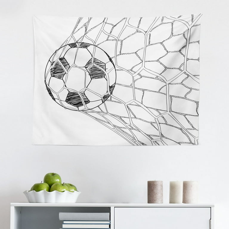 Soccer tapestry hotsell