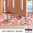 thumbnail image 3 of Pioneer Flower Floral Print Pattern Door Rugs,Washable Non Slip Door Mats Indoor,Decorative Door Mats,Entry Mat Indoor for Entrance,Bedroom,Kitchen,Bathroom,17"x30", 3 of 6
