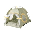 thumbnail image 3 of Casa de tienda para gatos, casa de tienda para gatos, tienda semi para gatos, nido, tienda para mascotas, cama hecha a mano con cuidado, 3 of 8