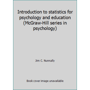 Introduction to statistics for psychology and education (McGraw-Hill series in psychology), Used [Hardcover]