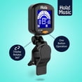 thumbnail image 3 of Hola! Music Ukulele Tuner - Adjustable Clip On Tuner w/Chromatic Tuning Mode, 1 Button Operation, 3 of 6