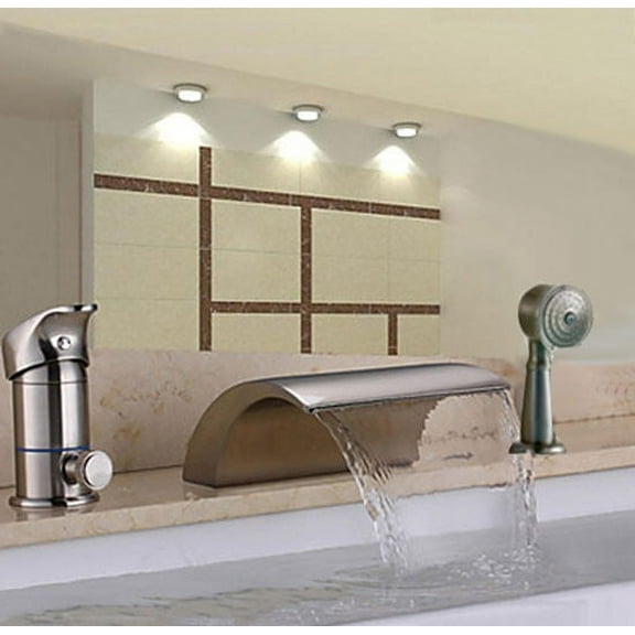 Juno Roman Mono Bath Tub Waterfall Faucets