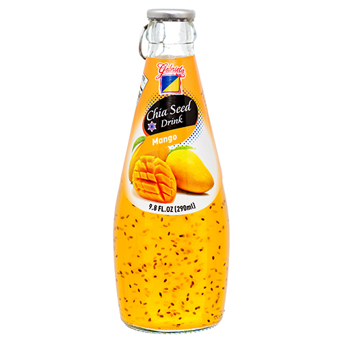 Gabriela Chia Seed Drink 9.8 Oz Mango Wholesale, (