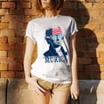 thumbnail image 5 of UGP Campus Apparel Thomas Jefferson Murica Basic Cotton T-Shirt - Medium - White, 5 of 7
