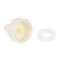 thumbnail image 4 of Conectores de manguera de espiga ABS, 8mm de espiga x rosca hembra G1/2, Blanco 4Pcs, 4 of 5