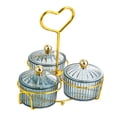 thumbnail image 3 of Juego de servir Strade Fareast Limited elegante para fiestas y celebraciones Gris 3 Cuencos, 3 of 8