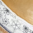 thumbnail image 5 of Phantoscope Christmas Velvet Print and Embroidered Decorative Throw Pillow, Beige, 18' x 18', Set of 4, 5 of 5