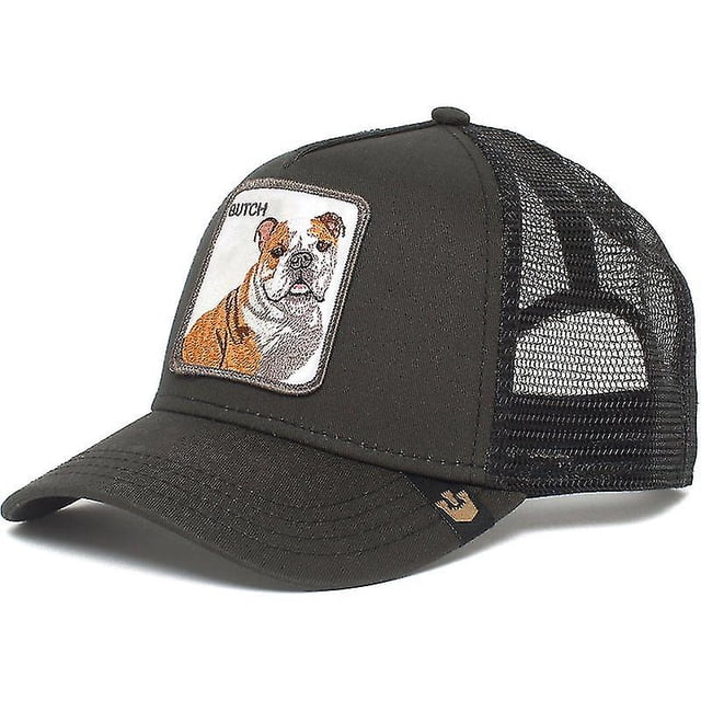 Nueva gorra de béisbol de malla de camionero de granja de animales, gorra Snapback transpirable de estilo Hip Hop